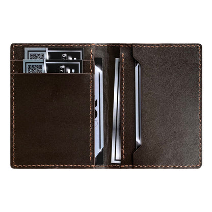 Brown Alligator Bifold Card Holder
