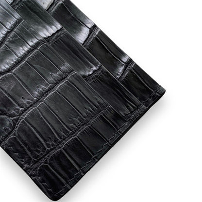 Black Alligator Card Holder