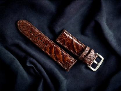 Panerai Brown Ostrich Leg Watch Straps