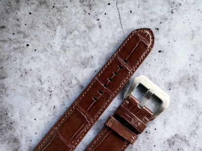 Panerai Brown Alligator Watch Straps