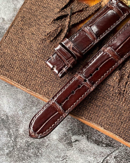 Brown Alligator Watch Straps