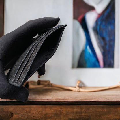 Custom Black Shark Card Holder