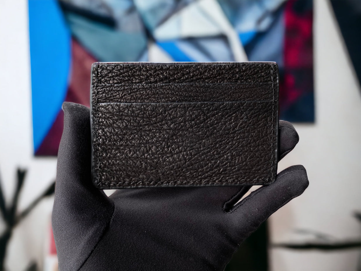 Custom Black Shark Card Holder