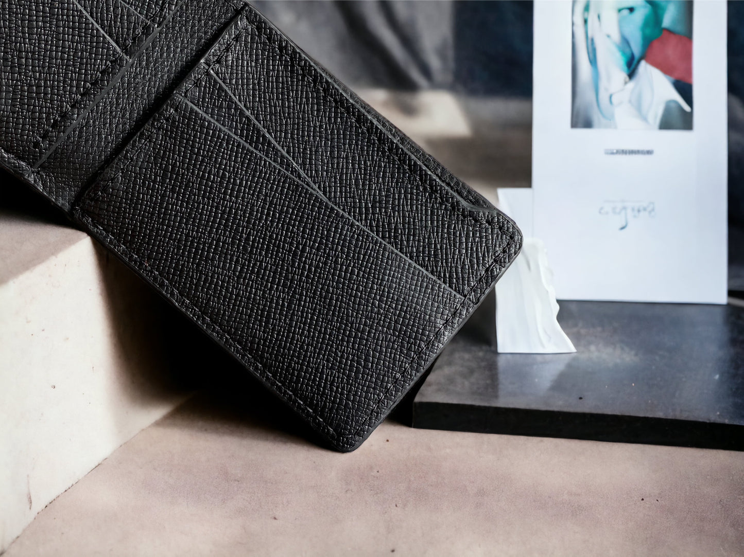 Minimalist Cowhide Leather Wallet