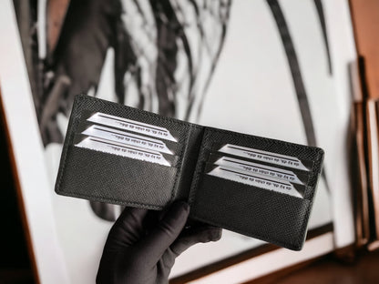 Custom Cowhide Leather Men Wallet