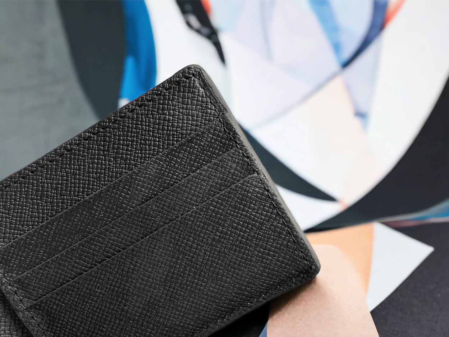 Custom Cowhide Leather Men Wallet